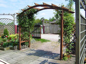 Pergola z łukiem 270cm