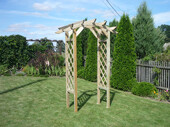 Pergola z łukiem 115cm