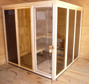 Sauna fińska 200x200cm